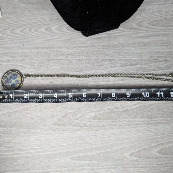 BBC Dr. Who Lenticular Exploding Tardis Pendant & Antiqued Metal Necklace Chain - Picture 9 of 10